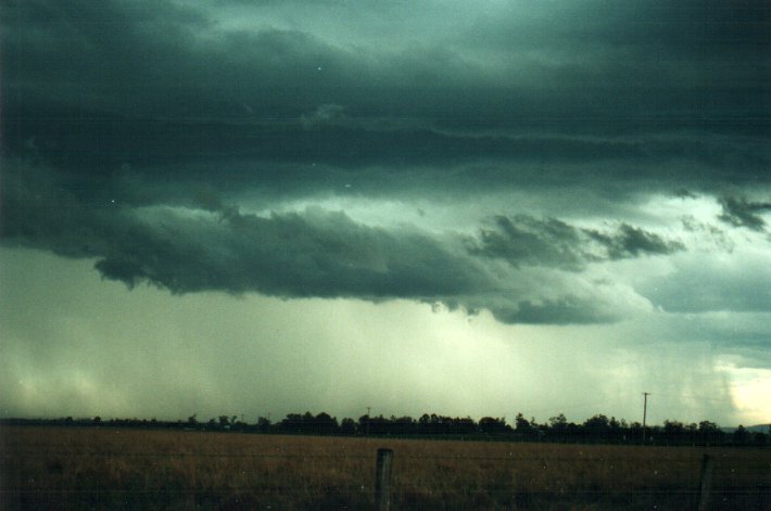 raincascade precipitation_cascade : S of Kyogle, NSW   5 November 2000