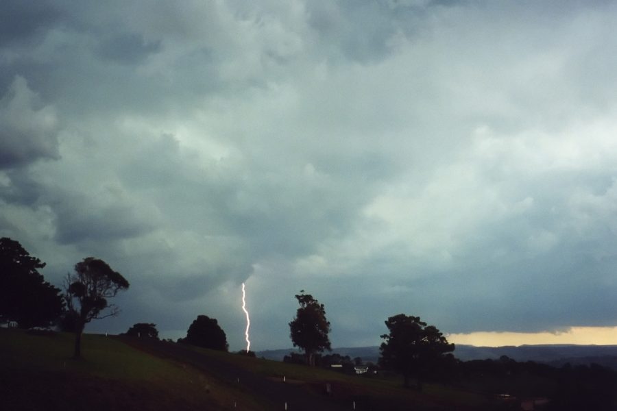 cumulonimbus thunderstorm_base : McLeans Ridges, NSW   5 November 2000