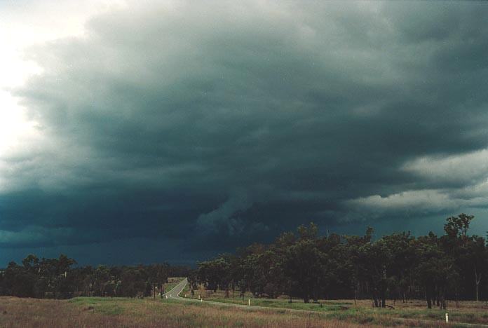 raincascade precipitation_cascade : 40km N of Banana, Qld   21 November 2000