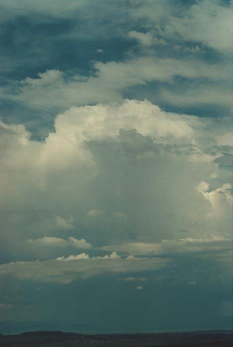 thunderstorm cumulonimbus_incus : Quirindi lookout, NSW   29 November 2000