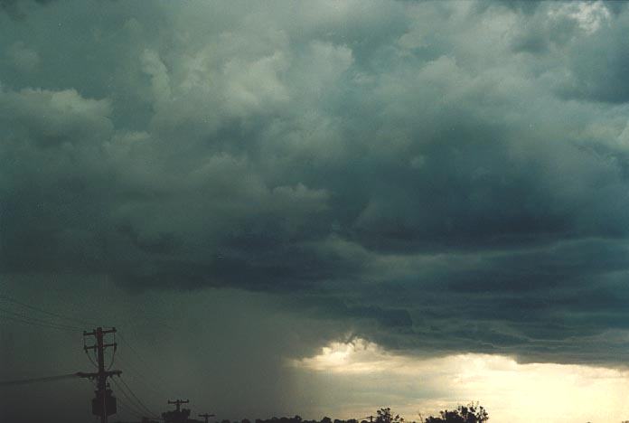 raincascade precipitation_cascade : W of Quirindi, NSW   29 November 2000