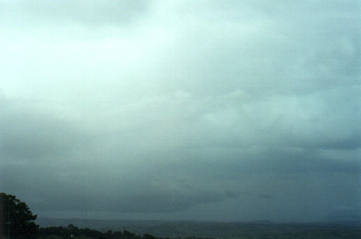 cumulonimbus thunderstorm_base : McLeans Ridges, NSW   7 December 2000