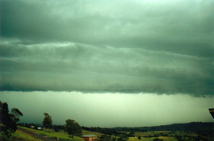 raincascade precipitation_cascade : McLeans Ridges, NSW   27 December 2000