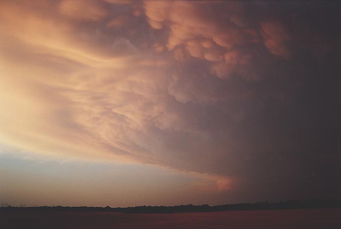 sunset sunset_pictures : W of Bluff City, Kansas, USA   4 June 2001