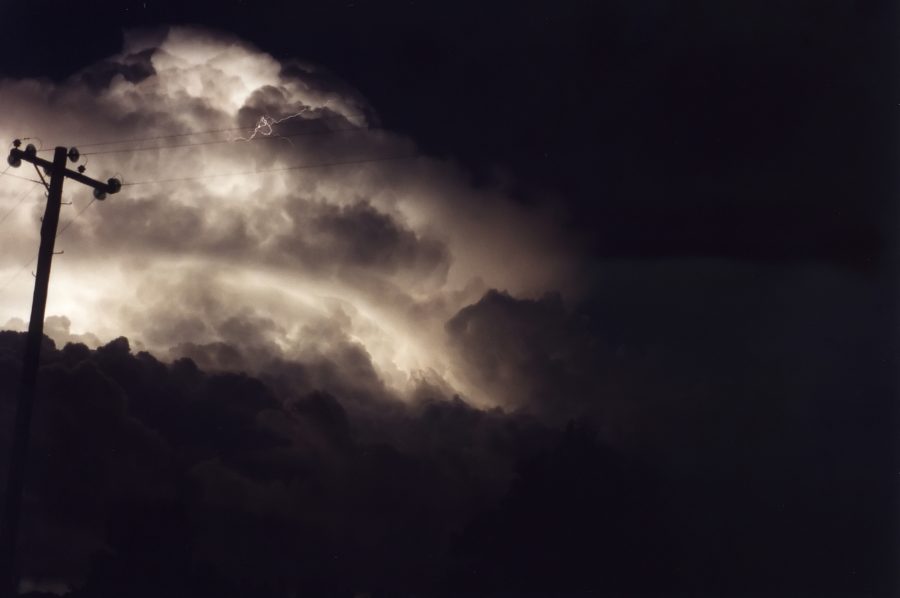 lightning lightning_bolts : McLeans Ridges, NSW   13 August 2001