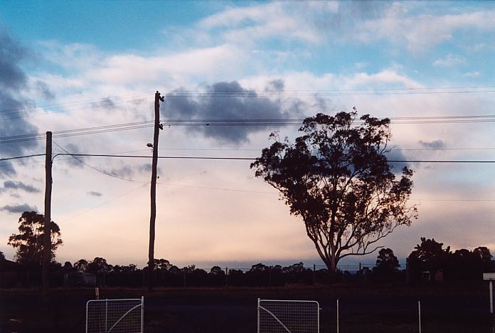 nimbostratus nimbostratus_cloud : Schofields, NSW   22 August 2001