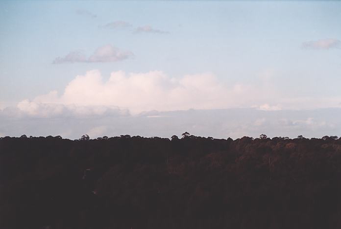 thunderstorm cumulonimbus_incus : Schofields, NSW   5 September 2001