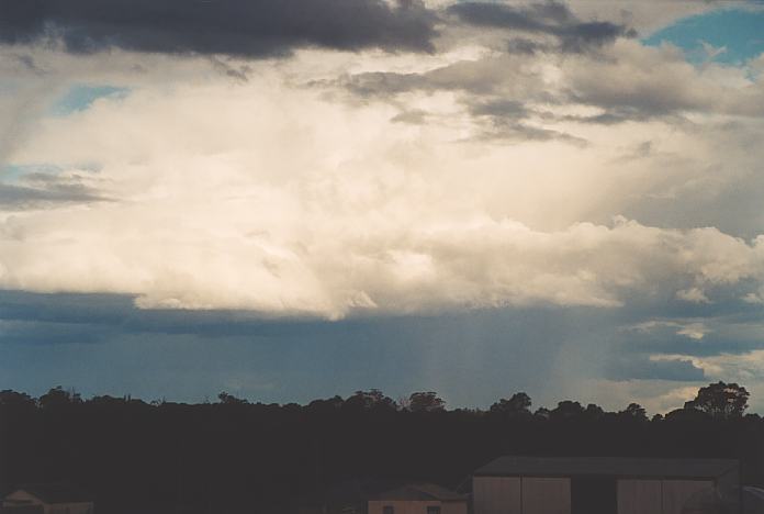 cumulus congestus : Schofields, NSW   12 September 2001