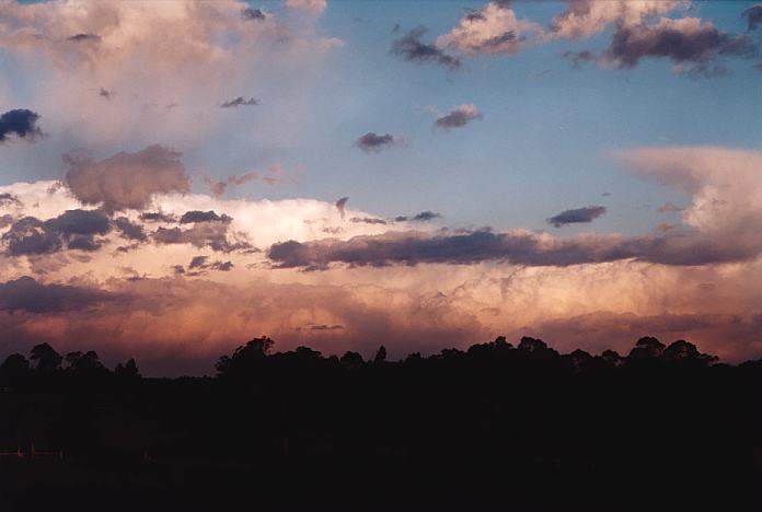 sunset sunset_pictures : off Boundary Road Box Hill, NSW   25 September 2001