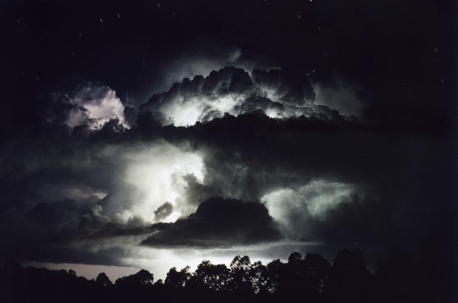 lightning lightning_bolts : McLeans Ridges, NSW   19 October 2001