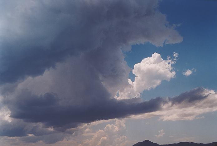 cumulonimbus thunderstorm_base : near Urunga, NSW   4 December 2001