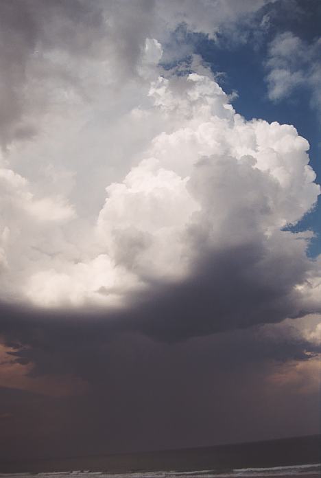 cumulonimbus thunderstorm_base : North Beach, NSW   4 December 2001