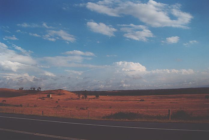 cumulus humilis : Menangle, NSW   18 December 2001