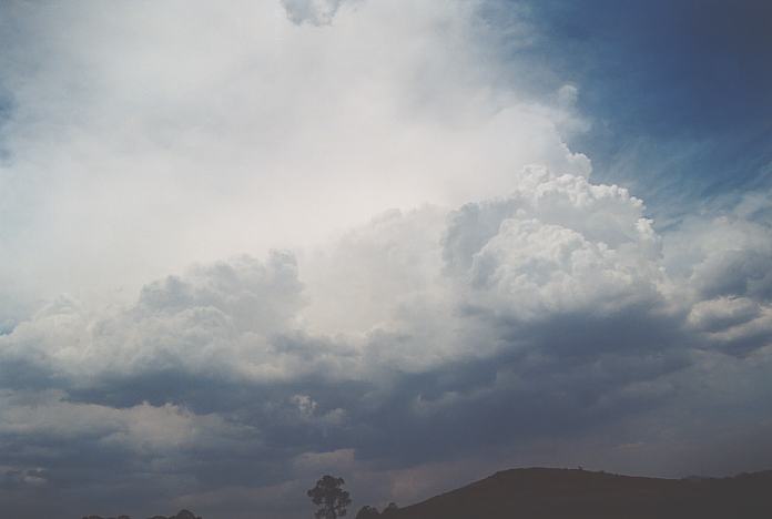 cumulonimbus thunderstorm_base : Mulbring, NSW   21 December 2001