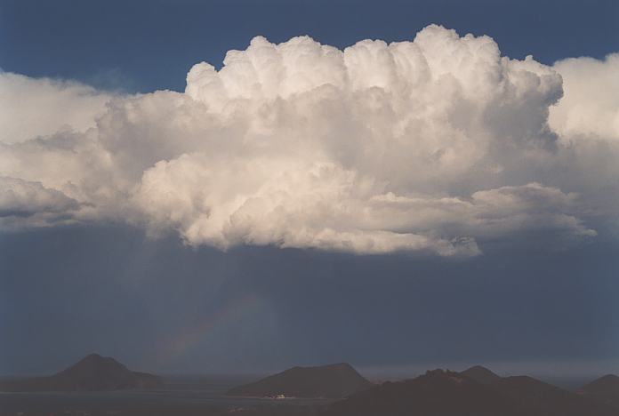 thunderstorm cumulonimbus_calvus : Port Stephens, NSW   8 February 2002