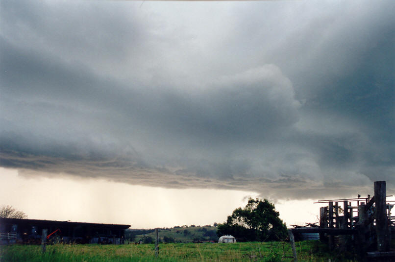 shelfcloud shelf_cloud : Tregeagle, NSW   26 March 2002