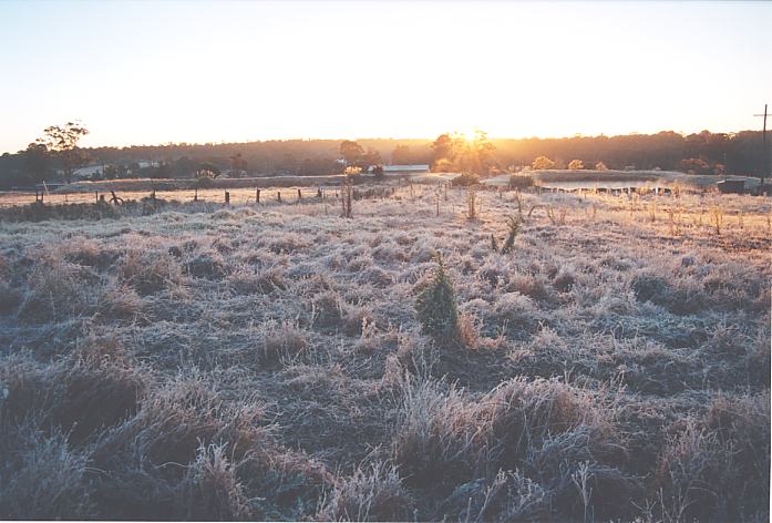 sunrise sunrise_pictures : Schofields, NSW   12 July 2002