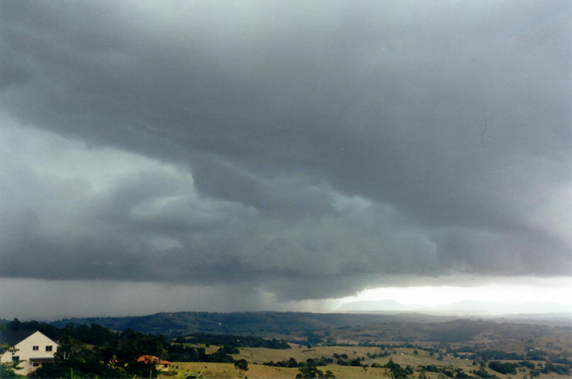 raincascade precipitation_cascade : McLeans Ridges, NSW   23 August 2002