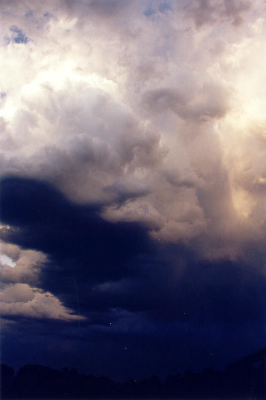 cumulonimbus thunderstorm_base : McLeans Ridges, NSW   23 September 2002