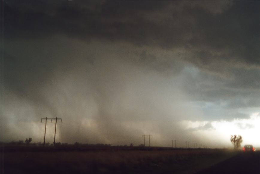 microburst micro_burst : N of Gunnedah, NSW   23 December 2002