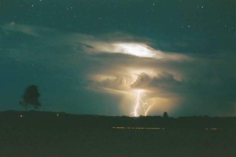 lightning lightning_bolts : Alstonville, NSW   8 January 2003