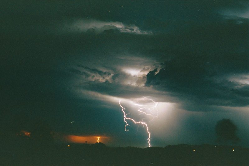 lightning lightning_bolts : Alstonville, NSW   8 January 2003