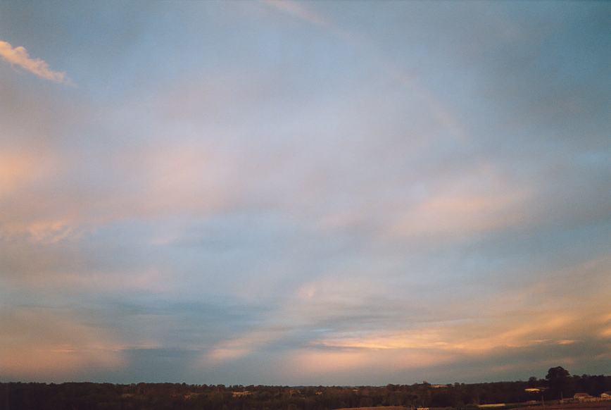 altostratus altostratus_cloud : Schofields, NSW   28 February 2003