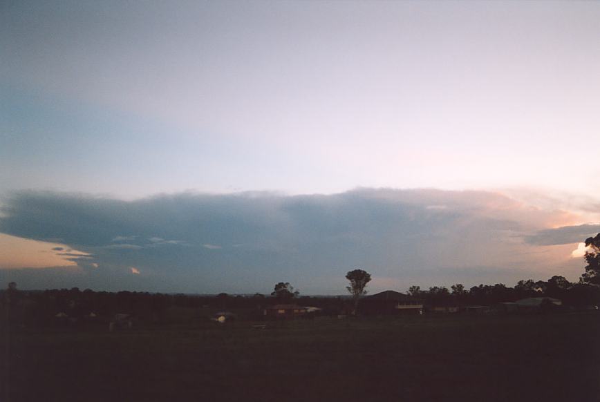 thunderstorm cumulonimbus_incus : Schofields, NSW   8 March 2003