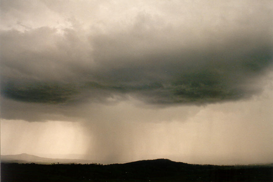 raincascade precipitation_cascade : Mallanganee NSW   16 March 2003