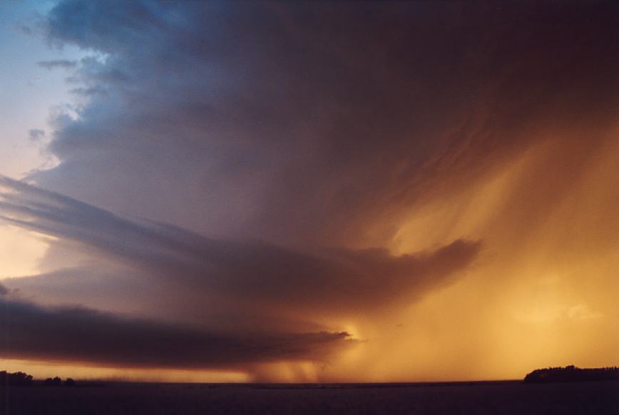 thunderstorm cumulonimbus_incus : near Levelland, Texas, USA   3 June 2003