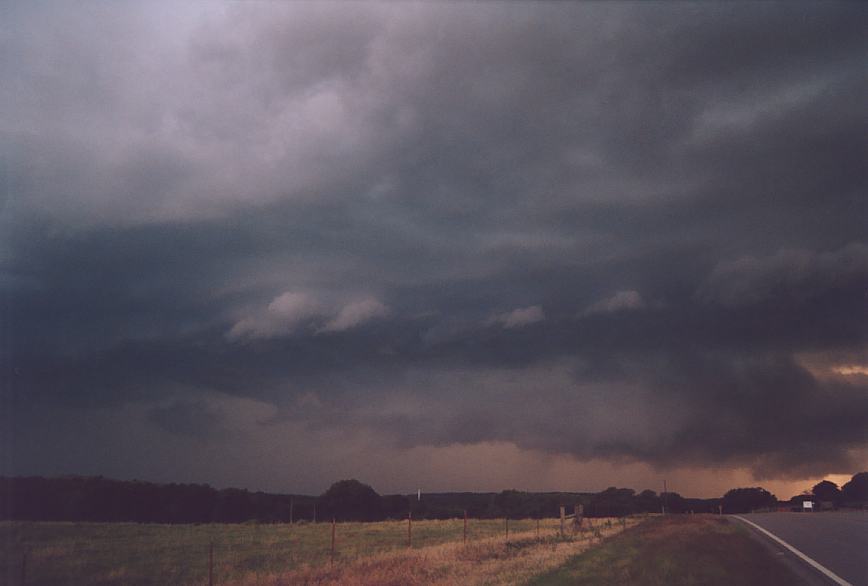 raincascade precipitation_cascade : near Cement, Oklahoma, USA   10 June 2003