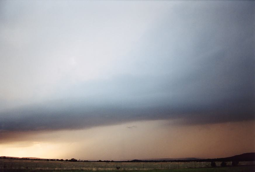 raincascade precipitation_cascade : SE of Graham, Texas, USA   12 June 2003