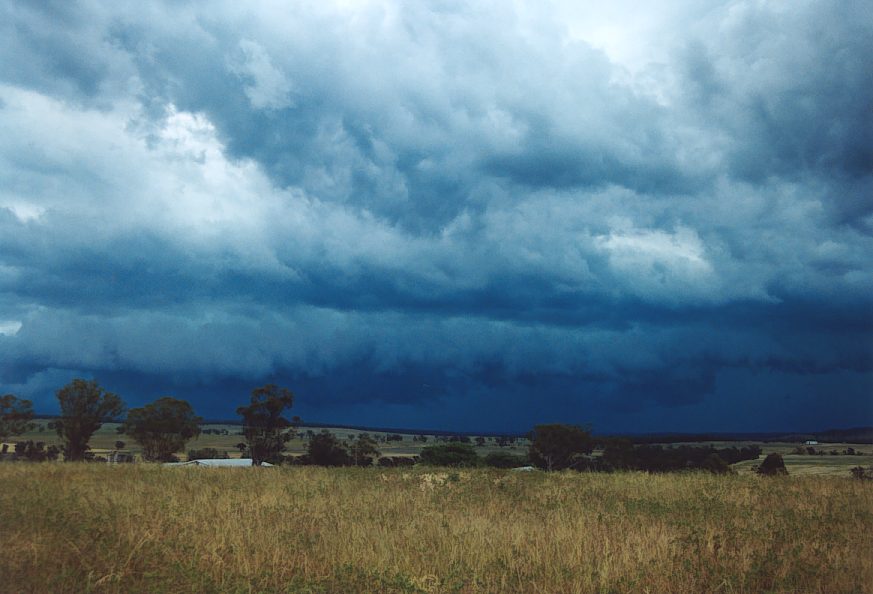 shelfcloud shelf_cloud : N of Harden, NSW   21 November 2003