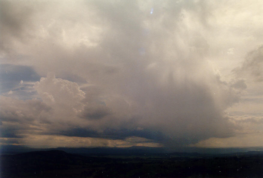 raincascade precipitation_cascade : McLeans Ridges, NSW   23 January 2004