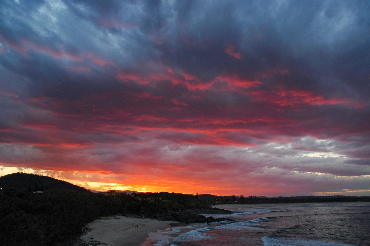 sunset sunset_pictures : Cabarita, NSW   17 July 2004