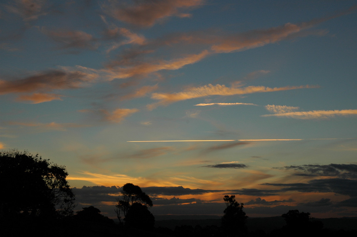 sunset sunset_pictures : McLeans Ridges, NSW   22 July 2004