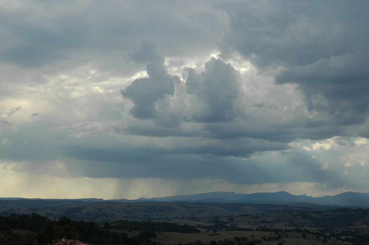 cumulonimbus thunderstorm_base : McLeans Ridges, NSW   26 August 2004