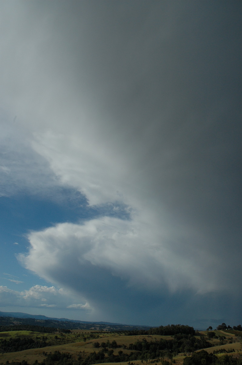 thunderstorm cumulonimbus_incus : McLeans Ridges, NSW   5 September 2004