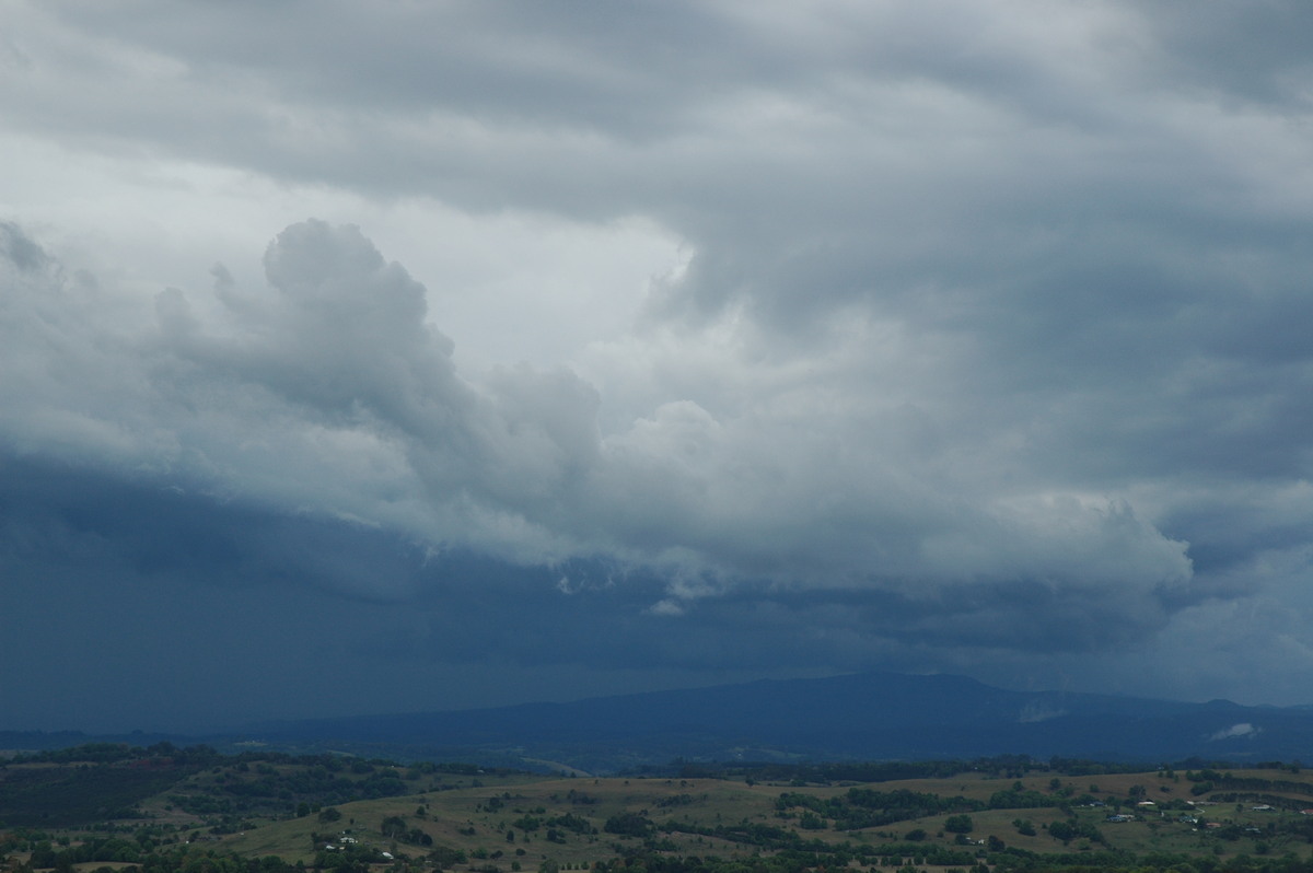 cumulonimbus thunderstorm_base : McLeans Ridges, NSW   21 October 2004