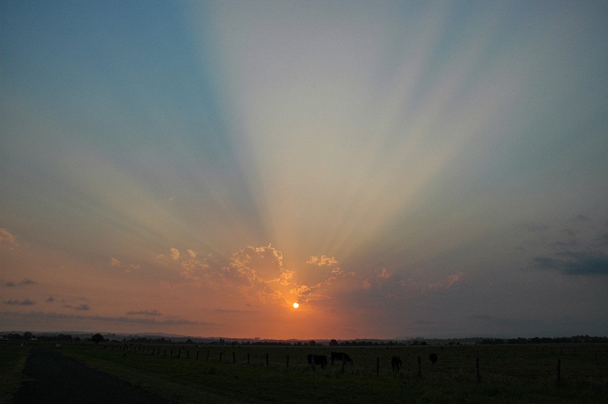 sunset sunset_pictures : Casino, NSW   24 October 2004