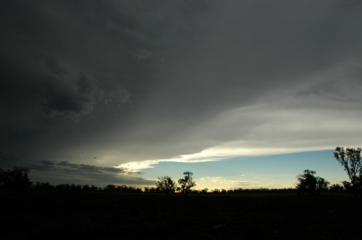 anvil thunderstorm_anvils : Coonamble, NSW   7 December 2004