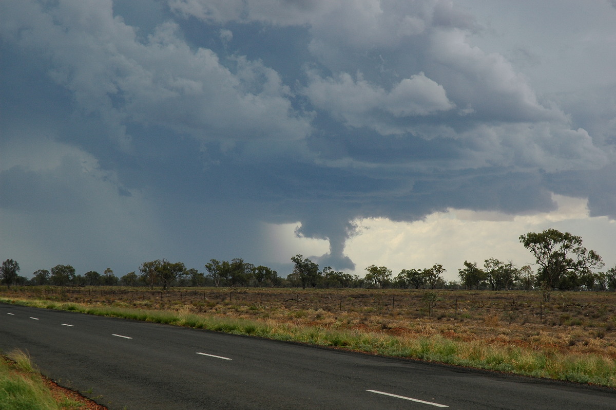 wallcloud thunderstorm_wall_cloud : W of Walgett, NSW   8 December 2004