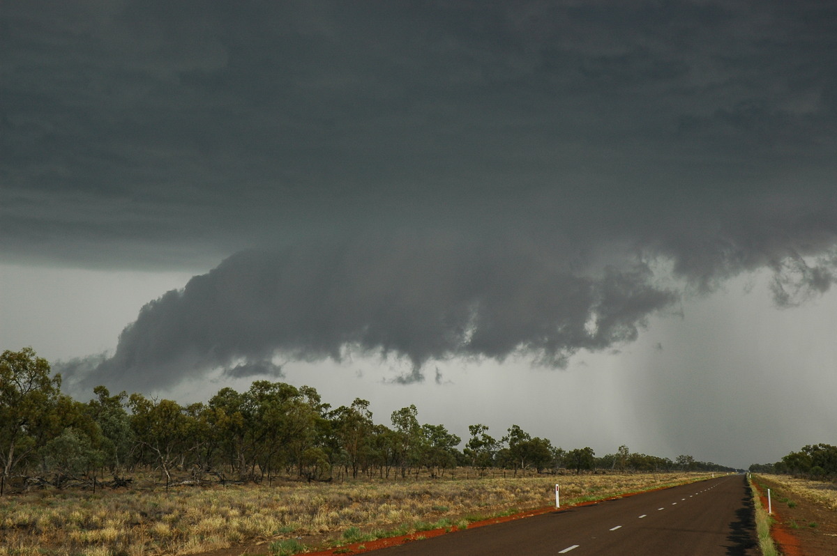 cumulonimbus supercell_thunderstorm : W of Walgett, NSW   8 December 2004