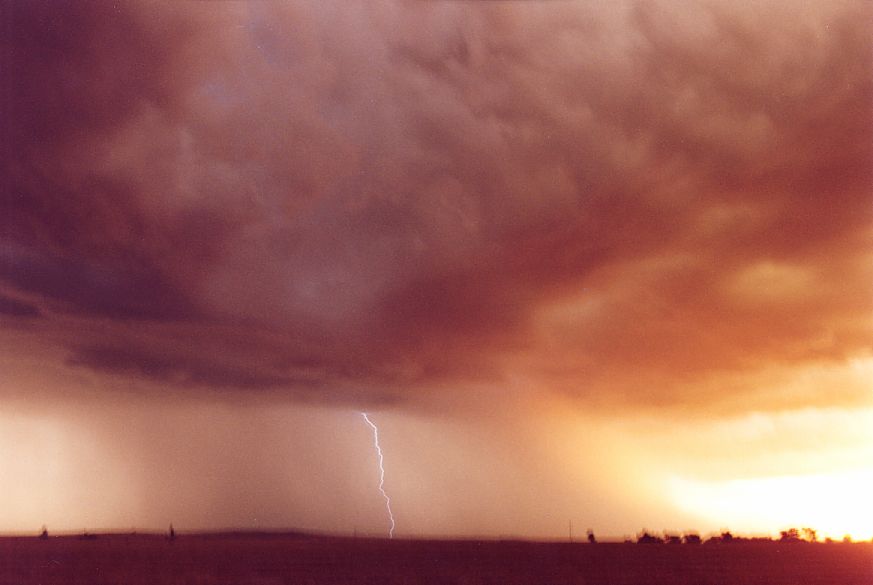 raincascade precipitation_cascade : S of Dubbo, NSW   23 December 2004