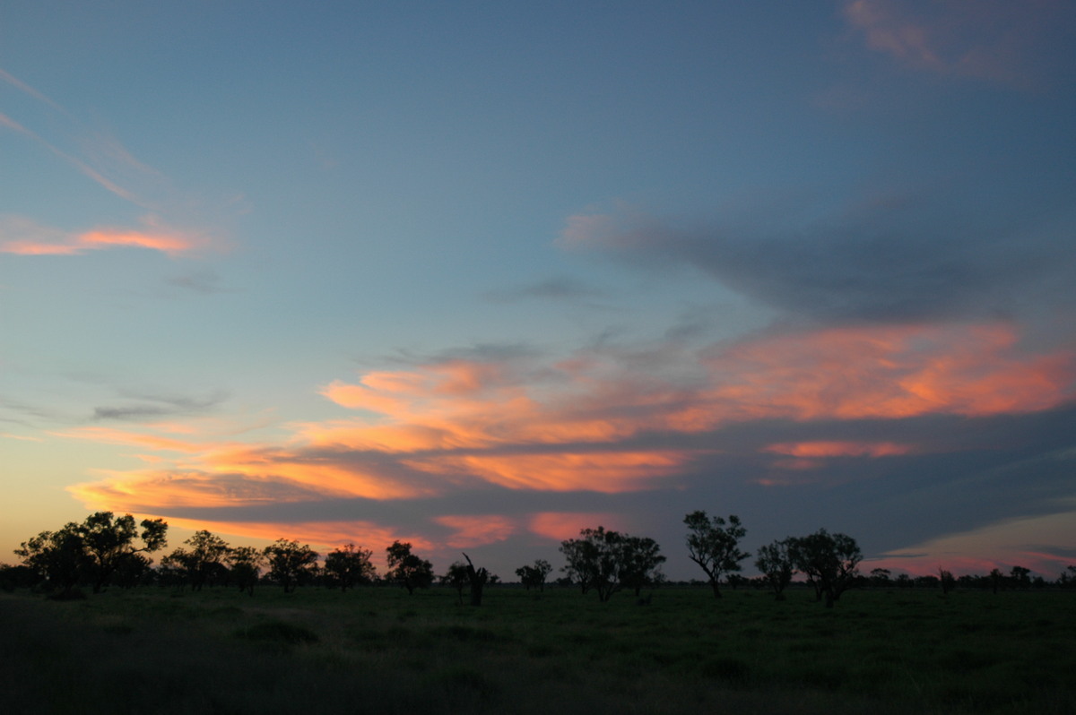 sunset sunset_pictures : W of Moree, NSW   26 December 2004