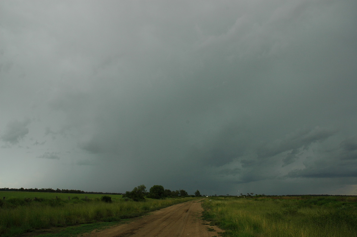 raincascade precipitation_cascade : N of Moree, NSW   27 December 2004