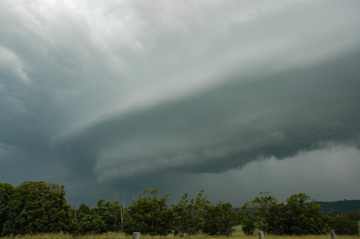 shelfcloud shelf_cloud : Tyagarah, NSW   5 January 2005