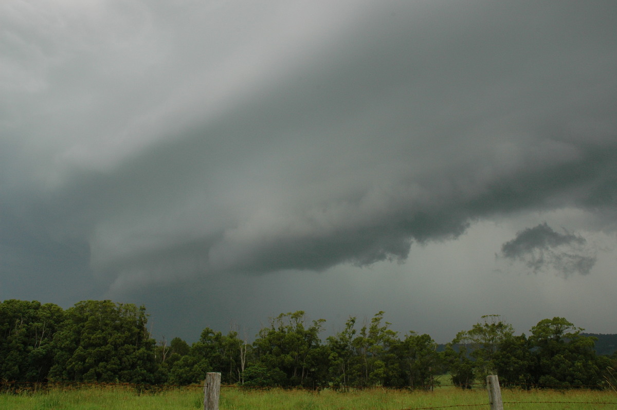 shelfcloud shelf_cloud : Tyagarah, NSW   5 January 2005