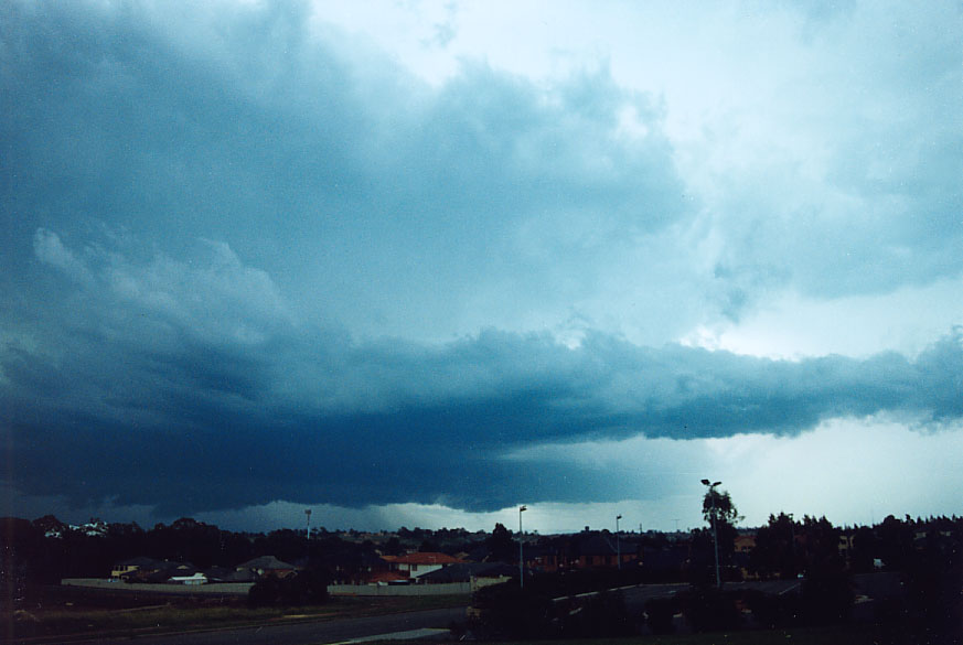 cumulonimbus supercell_thunderstorm : Parklea, NSW   2 February 2005