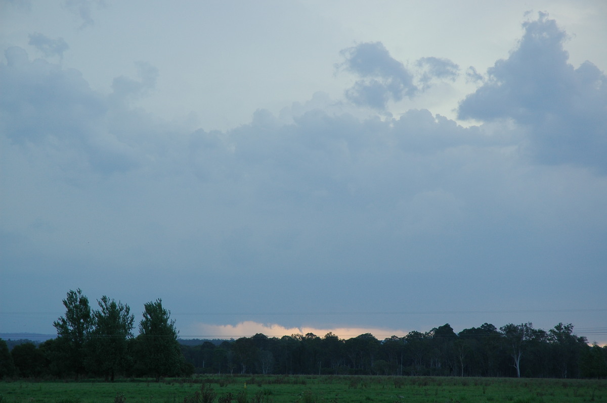 cumulonimbus thunderstorm_base : Whiporie, NSW   2 February 2005